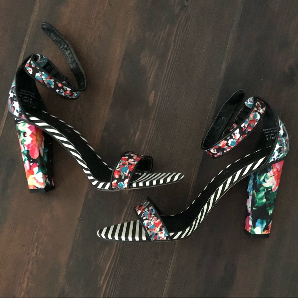 Also Multi print heels